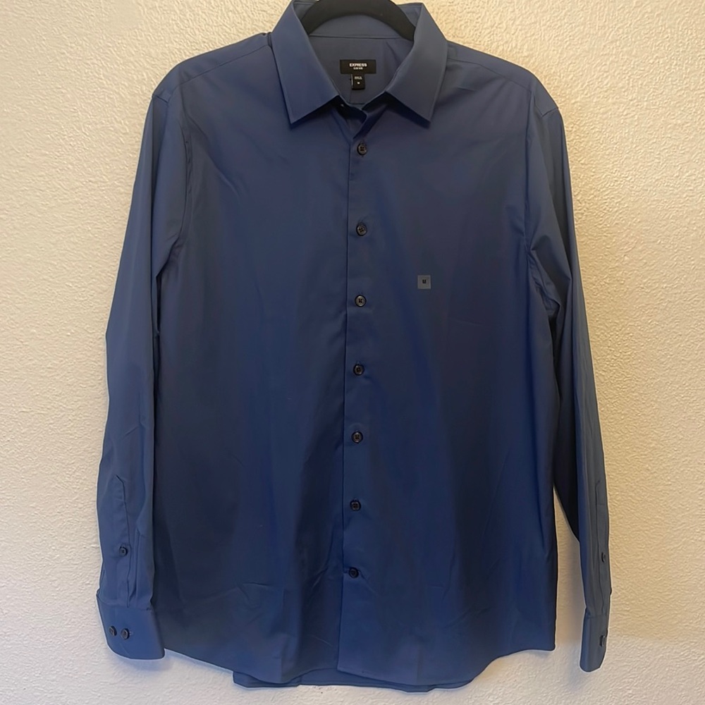 Express Blue Dress Shirt
